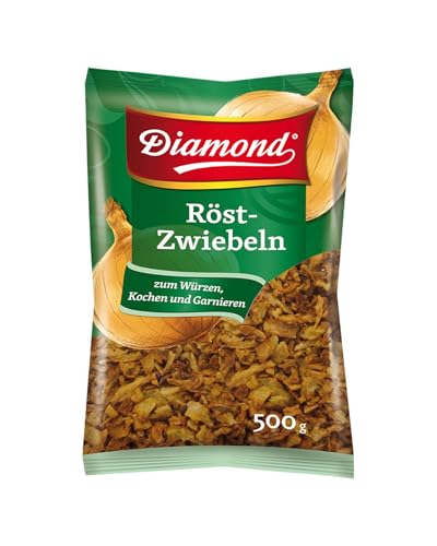 DIAMOND Röstzwiebeln, Großpackung, zum Würzen, Kochen und Garnieren - 1 x 500 g von Diamond