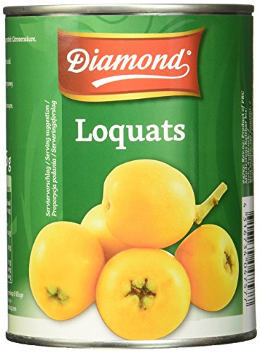 DIAMOND Loquats leicht gezuckert, für exotischen Fruchtsalat und Smoothies - 1 x 580 ml von Diamond