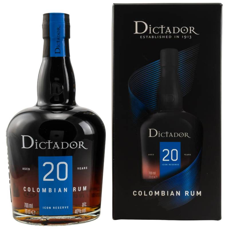 Dictador 20 Jahre 40% vol. 0,7l von Dictador