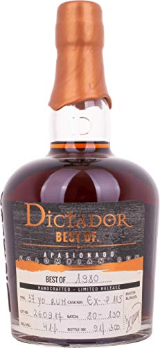 Dictador BEST OF APASIONADO Colombian Rum Limited Release (1 x 0.7 l) von Dictador