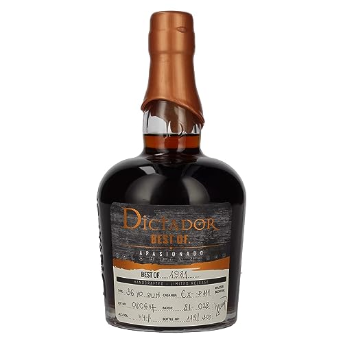 Dictador BEST OF APASIONADO Colombian Rum Limited Release (1 x 0.7 l) von Dictador