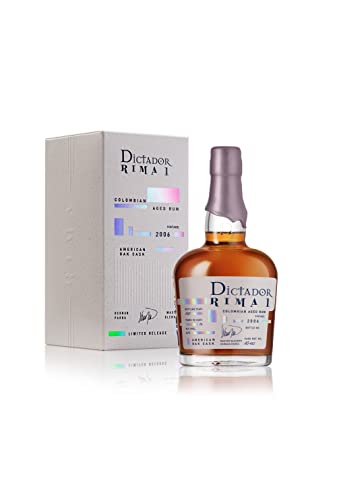 Dictador RIMA 1 16 Years Old AMERICAN OAK Cask Vintage 2006 42% Vol. 0,7l in Geschenkbox von Dictador