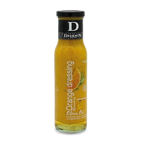 Didden Dressing 240ml – Orange-Rosmarin Dressing – Salatdressing, Speisedressing, auch passend für Fleisch und Fisch von Didden