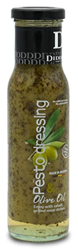 Didden Dressing 240ml – Pesto Dressing – Salatdressing, Speisedressing, auch passend für Ciabatta und Gemüse von Didden