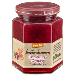 Cranberry-Orangen-Fruchtaufstrich von Die Beerenbauern