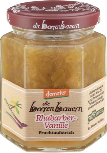 Rhabarber-Vanille Fruchtaufstrich von Die Beerenbauern