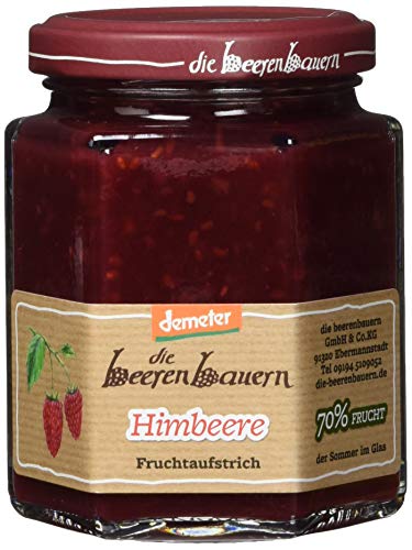 Die Beerenbauern Bio demeter Konfitüre, Himbeere, 200g von Die Beerenbauern