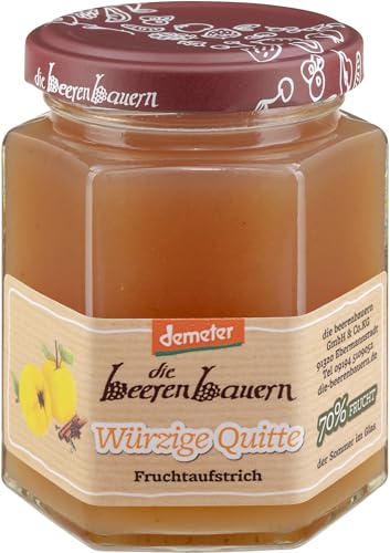 Würzige Quitte Fruchtaufstrich von Die Beerenbauern