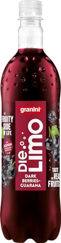 Die Limo von granini Dark Berries-Guarana (1x 1l), natürlich erfrischend, ohne Süßungsmittel und Konservierungsstoffe, mit Geschmack aus echten Früchten, mit Koffein natürlichen Ursprungs, vegan von Die Limo von granini