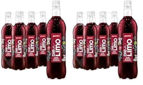 Die Limo von granini Dark Berries-Guarana (6x 1l), natürlich erfrischend, ohne Süßungsmittel und Konservierungsstoffe, mit Geschmack aus echten Früchten, mit Koffein natürlichen Ursprungs, vegan von Die Limo von granini