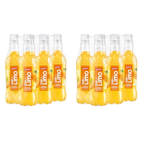 Die Limo von granini Orange-Lemongras (6x 500ml), natürlich erfrischend, mit Geschmack aus echten Früchten, ohne Süßungsmittel und Konservierungsstoffe, vegan (Packung mit 2) von Die Limo von granini