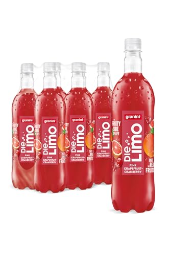 Die Limo von granini Pink Grapefruit-Cranberry (6x 1l), natürlich erfrischend, mit Geschmack aus echten Früchten, ohne Süßungsmittel und Konservierungsstoffe, vegan von Die Limo von granini