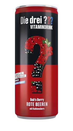 Die Drei Fragezeichen Vitamindrink 24x250ml (Rote Beeren "Bob's Berry") von Die drei