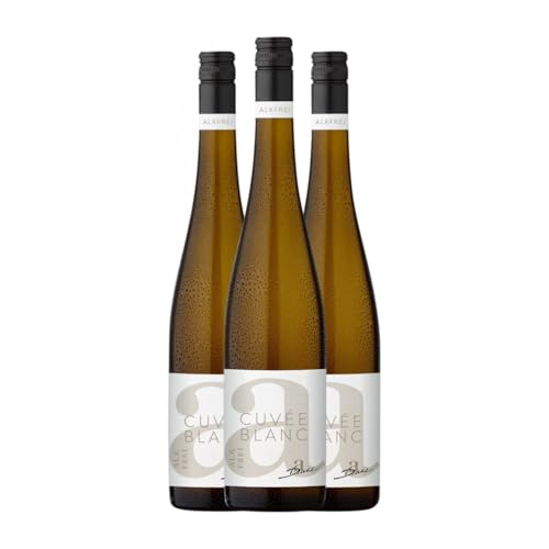 Diehl Cuvée Blanc Rheingau 75 cl Sin Alcohol Weißwein (Karton mit 3 Flaschen von 75 cl) von Diehl-Wein GmbH