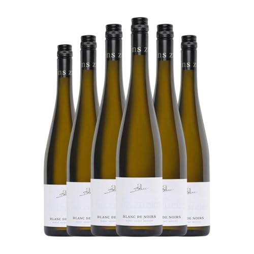 Diehl Eins zu Eins Blanc de Noirs Merlot Trocken Pfälz 75 cl Weißwein (Karton mit 6 Flaschen von 75 cl) von Diehl-Wein GmbH