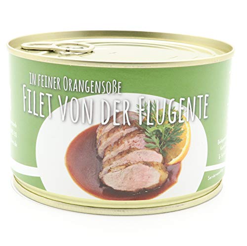 Diem - Konserve - Flugentenfilet/Entenbrust/Ente/in Orangensoße 400g - lange MhD von Diem