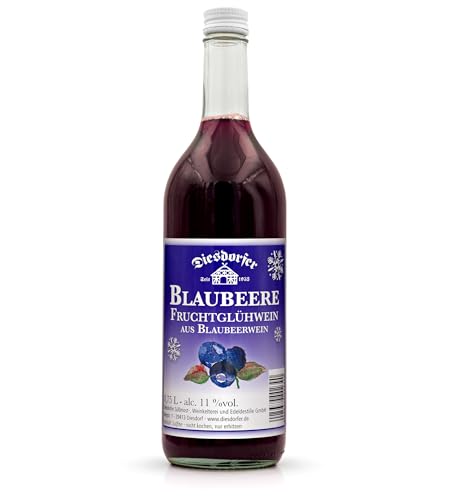 Diesdorfer Blaubeer Glühwein 11%vol. (0,75 L) von Diesdorfer