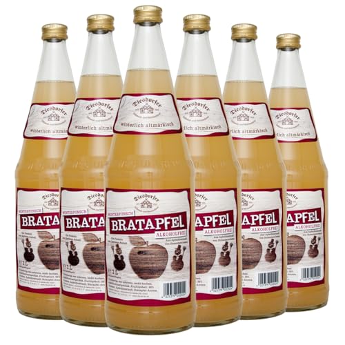 Diesdorfer Bratapfel - Winterpunsch alkoholfrei (6 x 1,0 L) von Diesdorfer