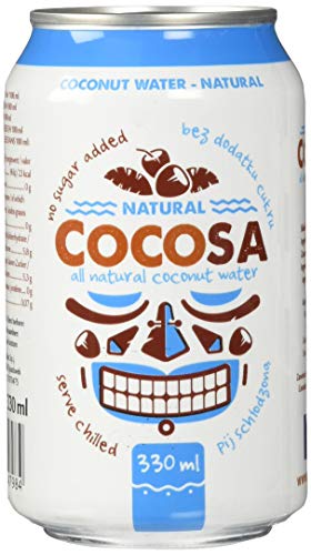 DIET-FOOD Cocosa Coconut Water Kokosnusswasser Kokoswasser ohne Kohlensäure Herkunftsland Vietnam Ohne Künstliche Zusätze und ohne Zucker 330 Ml von Diet-Food