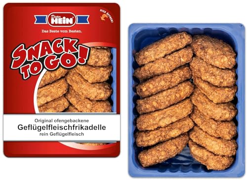 Ofengebackene Geflügel Frikadelle nach traditioneller Art 14x100g von Dieter Hein von Dieter Hein