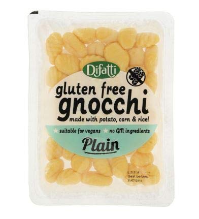 NT# Difatti Glutenfreie schlichte Gnocchi 250 g - Difatti Glutenfreie Gnocchi sind köstliche italienische Knödel, die liebevoll in der Sonne getränkten Region Süditalien hergestellt werden. von Difatti