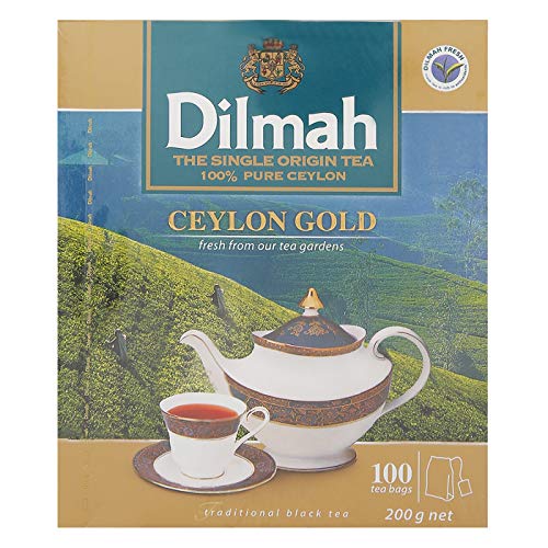 Dilmah Ceylon Gold 100 Teebeutel ohne Zusatzstoffe von Dilmah