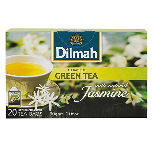 Dilmah Green Tea Jasmine Blüten 20 Teebeutel von Dilmah