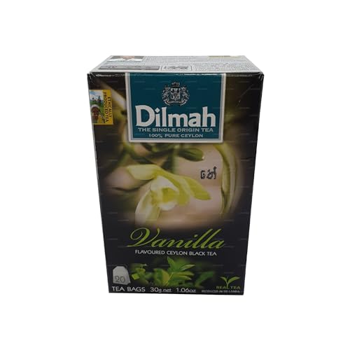 Dilmah Premium Natural VANILLA flavoured120 TEA bags (6 Pack) von Dilmah