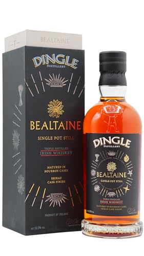 Dingle BEALTAINE Single Pot Still Irish Whiskey Triple Distilled 52,5% Vol. 0,7l in Geschenkbox von Dingle