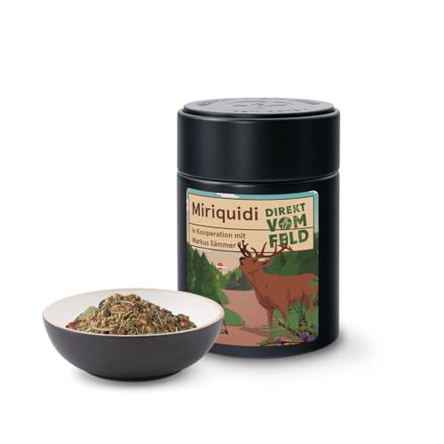 Direkt vom Feld® Miriquidi-Rub | Der Geschmack des sächsischen Urwalds | BIO, ganze Gewürze | 75g inkl. Gewürzdose von Direkt vom Feld