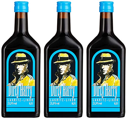 Dirty Harry Lakritz-Likör (3 x 0.5 l) von Dirty Harry