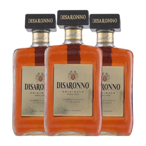 Amaretto Disaronno Medium Flasche 50 cl (Karton mit 3 Medium Flasche von 50 cl) von Disaronno Amaretto Illvaronno SpA