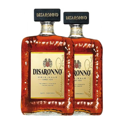 Amaretto Disaronno Originale 1 L (Karton mit 2 Flaschen von 1 L) von Disaronno Amaretto Illvaronno SpA