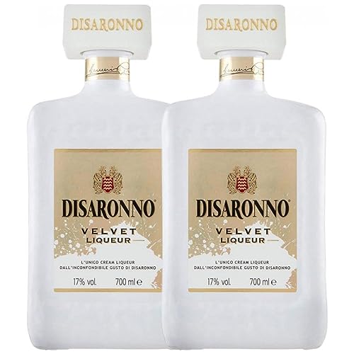 Amaretto Disaronno Velvet 70 cl (Schachtel mit 2 Flaschen von 70 cl) von Disaronno Amaretto Illvaronno SpA