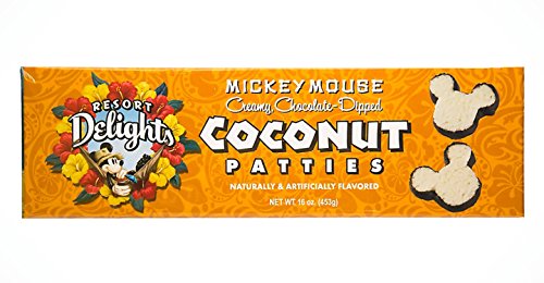 Disney Resort Delights Mickey Mouse Creamy Chocolate-Dipped Coconut Patties von Disney