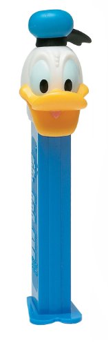 Disney's Donald Duck Pez Dispenser plus 2 Refills von Disney