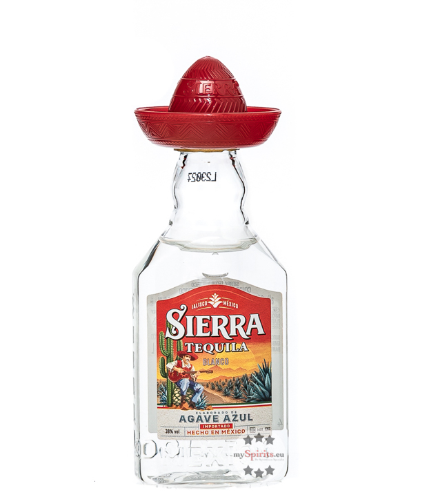 Sierra Tequila Blanco  (38 % Vol., 0,05 Liter) von Distilerias Sierra Unidas