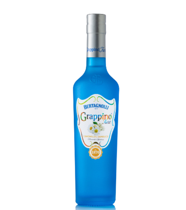 Bertagnolli Grappino Camomilla & Sambuco (28 % vol, 0,5 Liter) von Distilleria Bertagnolli
