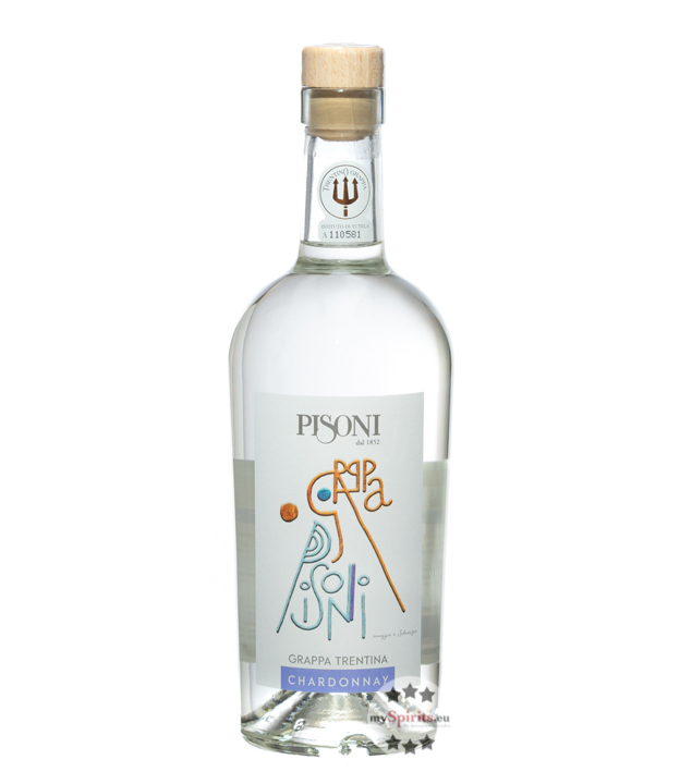 Pisoni Chardonnay Grappa (43 % Vol., 0,7 Liter) von Distilleria F.lli Pisoni