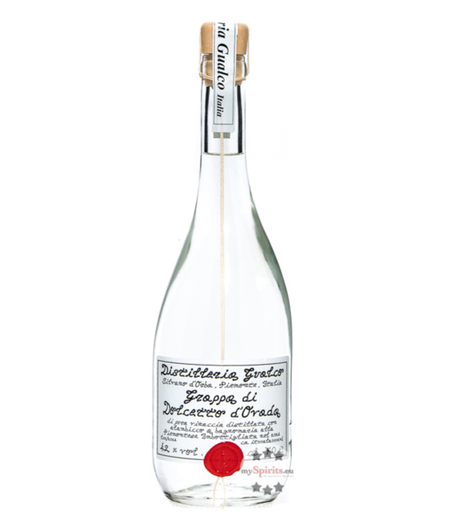 Gualco Grappa Di Dolcetto D’Ovada (42 % vol, 0,7 Liter) von Distilleria Gualco