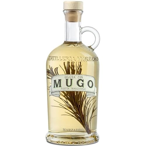 DISTILLERIA MARZADRO GRAPPA MIT MUGO TRADITIONELLES REZEPT 50 CL von Distilleria Marzadro