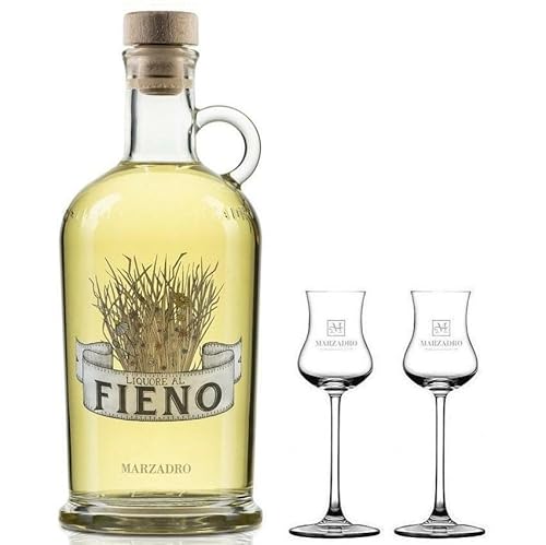 DISTILLERIA MARZADRO LIQUORE AL FIENO 70 CL CON 2 BICCHIERI von Distilleria Marzadro