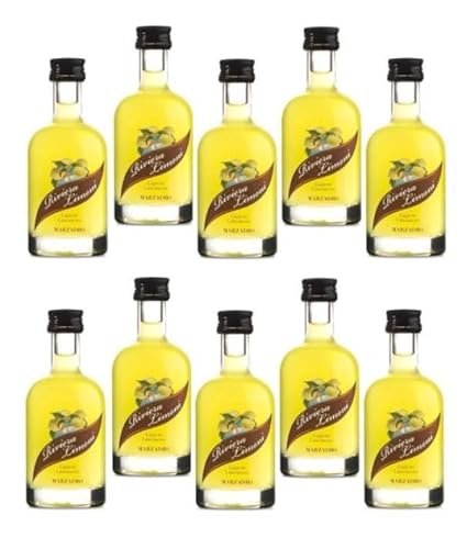 DISTILLERIA MARZADRO RIVIERA LIMONI LIMONCINO MIGNON MINIATURE 5 CL 10 BOTTIGLIETTE von Distilleria Marzadro