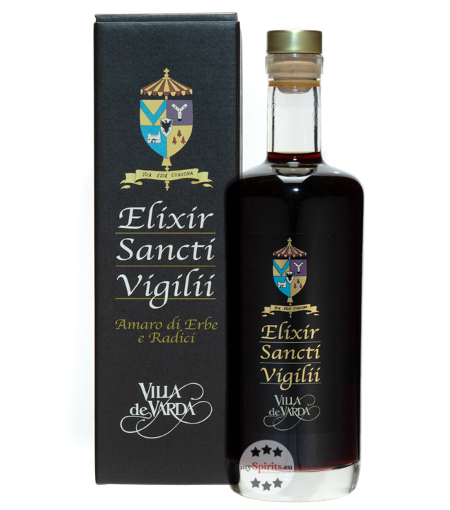 Villa de Varda Elixir Sancti Vigilii Amaro (28 % Vol., 0,7 Liter) von Distilleria Villa de Varda