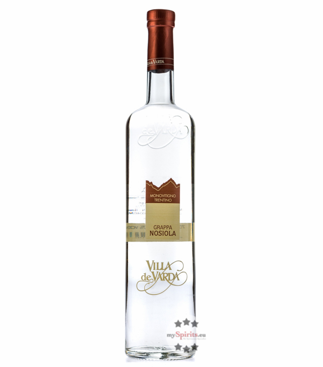 Villa de Varda Grappa Nosiola Monovitigno (40 % vol., 0,7 Liter) von Distilleria Villa de Varda