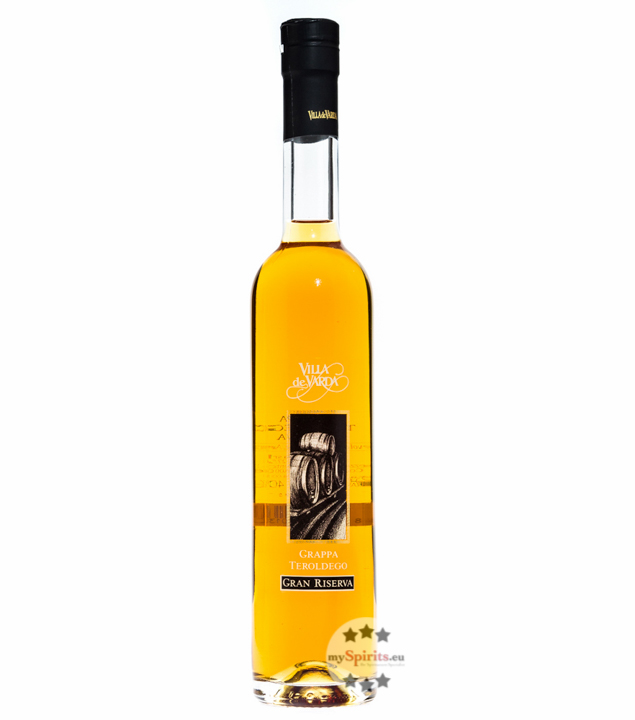 Villa de Varda Grappa Teroldego Riserva Mezzolitro (40 % vol., 0,5 Liter) von Distilleria Villa de Varda