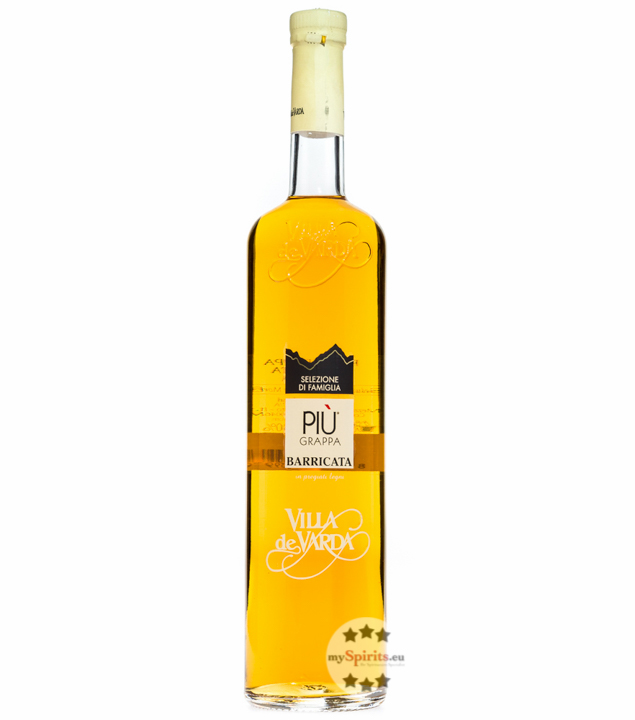 Villa de Varda Più Grappa Barricata (40 % vol, 1,0 Liter) von Distilleria Villa de Varda