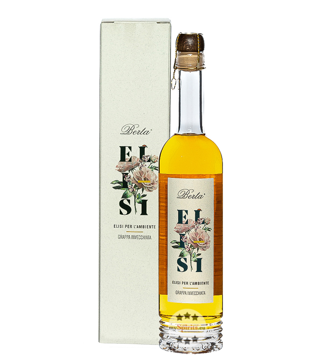 Berta Elisi Grappa Invecchiata  (43 % vol., 0,5 Liter) von Distillerie Berta