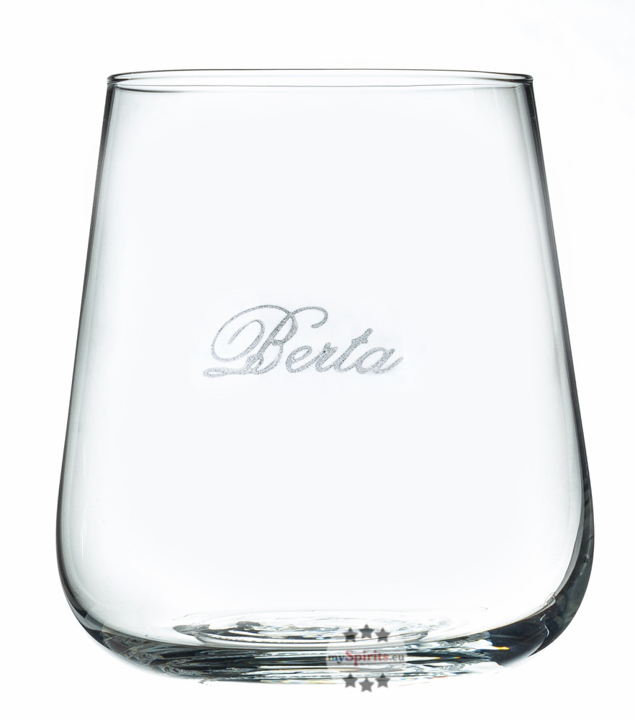 Berta Glas-Tumbler Grappa Riserva von Distillerie Berta