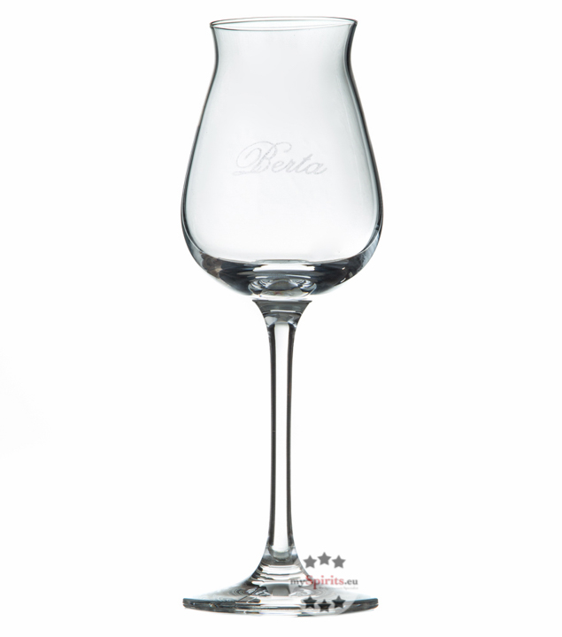 Berta Grappa-Glas mit Stiel von Distillerie Berta